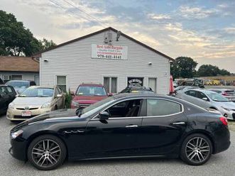 2019 maserati ghibli 3.0l v6 twin turbocharger,one owner,fully loaded,