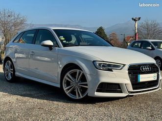 audi a3 sportback 2.0l tdi 150cv s-tronic 6 s-line exterieur/interieur garantie 6mois