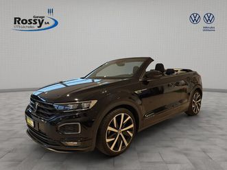 t-roc cabriolet 1.5 tsi evo black white dsg