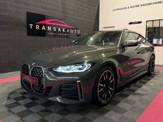 bmw serie 4 gran coupe g26 m440i xdrive 374 ch bva8 - harman kardon - laser led - suivi bmw à jour...