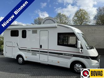 fiat camper adria sonic i 600 sc 130 pk euro6 ducato nl-camper **queensbed/4 slaapplaatsen/luifel/memo chassis drager/dakairco/bearlock/zeer compleet/slechts 44