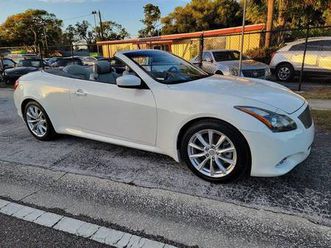 2012 infiniti g37 convertible rwd guaranteed credit approval!