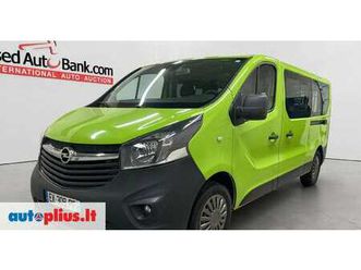 opel vivaro, 1.6 l., passenger minibus