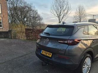 opel grandland x 1.2 turbo 130pk s&s aut 2019 grijs — opel — marktplaats