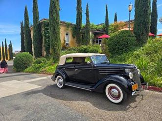 ###1936 ford 4 dr convertable humpback ###