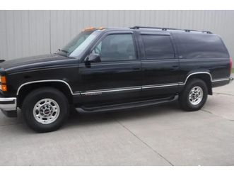 1995 gmc suburban sle, 454, 2wd, barn doors
