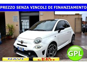 abarth 595 1.4 145cv **gpl**scarico sportivo*distr