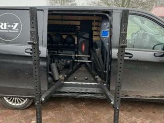 mercedes-benz vito evito gb l 115pk 2021 zwart fitness bus — bestelauto's — marktplaats