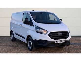 ford transit custom 2.0 ecoblue 130ps low roof leader van