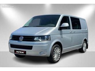 volkswagen t5 fourgon double cabine 2,0l bi turbo tdi 180cv 4motion dsg7