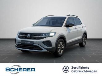 t-cross goal 1.5 tsi dsg led ahk navi rear view shz acc app connect