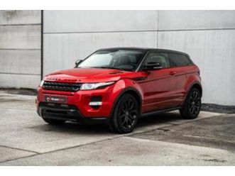 ② range rover evoque coupe si4dynamic - utilitaire - recup.tva — land rover — 2ememain