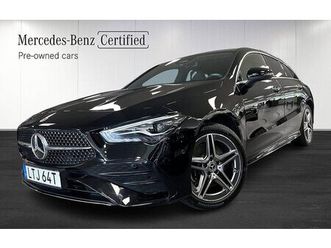 mercedes-benz cla 250 e shooting brake amg panorama rattvärme