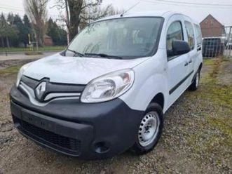 ② renault kangoo 2018 double cabine 136629km 1.5dci 90cv eu6 — renault — 2ememain