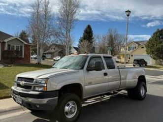 2004 chevrolet 3500 hd extended cab · 4x4 6.6 turbo diesel