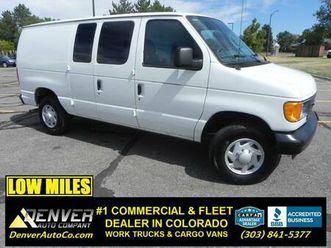 2007 ford econoline e250 cargo van / 24k miles!