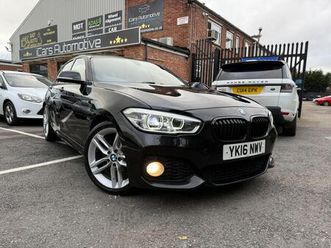 2016 bmw 1 series 1.5 118i m sport 5d