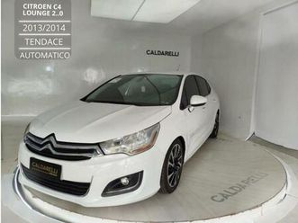 citroen c4 lounge 2.0 16v flex tendance auto