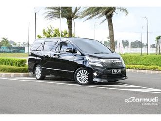 2014 toyota vellfire 2.4 zg mpv