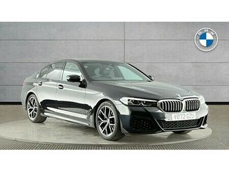 bmw 5 series 520d m sport saloon 2.0 4dr