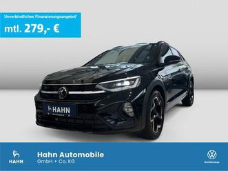 volkswagen taigo r-line 1,0l tsi 116ps dsg ahk navi ganzjah