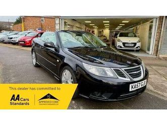 2007 saab 9-3 2.0 linear se 1.8t convertible 2d auto