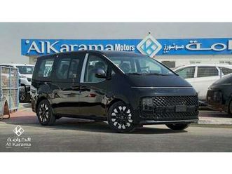 hyundai staria 3.5l executive 9 seater, 360° rotating seats, push start, cruise control, remote engine start