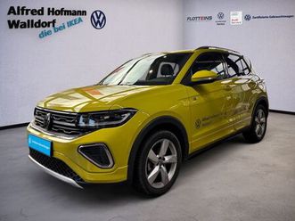 volkswagen t-cross 1.5 tsi r-line dsg ahk led navi klima