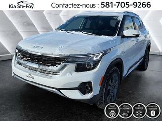 kia seltos 2023 ex* awd* cruise* volant chauffant *carplay*