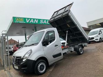 2020 vauxhall movano 2.3 turbo d 135 bhp single cab tipper euro 6 tipper diesel manual