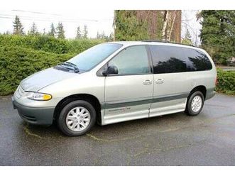1999 plymouth grand voyager se wheel chair van 94k miles