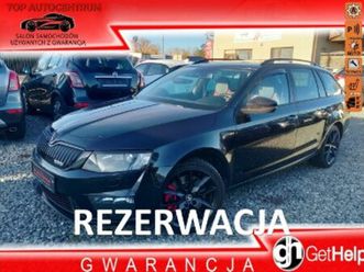 skoda octavia iii rs edition 2.0 tdi 184 km klimatronic navi full opcja