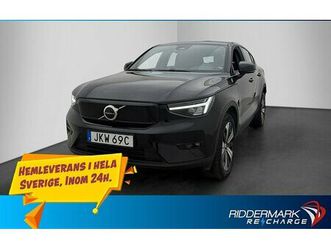 volvo c40 recharge single motor plus pano kamera navi