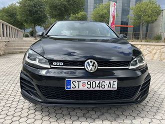 vw golf 7 2,0 gtd dsg reg.do03/2026navi acc,mrtvi kut,kamera,dynaudio, 2018 god.