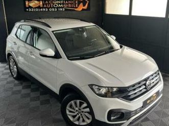 ② volkswagen t-cross 1.0tsi 1er propriétaire garantie 1 an — volkswagen — 2ememain