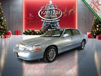 2009 lincoln town car signature limited low miles 124k leather heate