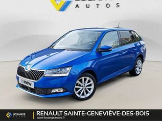 skoda fabia combi - fabia combi 1.0 tsi 95 ch bvm5 style