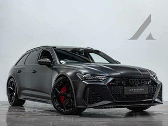 2023 audi rs6 avant 4.0 tfsi v8 performance carbon vorsprung tiptronic quattro euro 6 (start/stop) 5dr e...