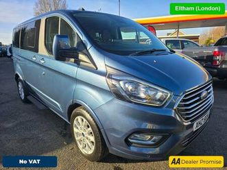 2020 ford tourneo custom 2.0 320 ecoblue titanium double cab minibus with 44,000 miles, euro 6 di...