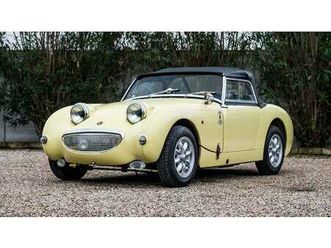 1959 austin-healey sprite giallo manuel conduite à gauche...