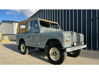 1972 land rover series 3 gris manuel, 4 vitesses conduite...