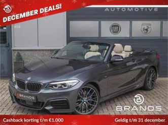 bmw 2 serie cabrio m240i xdrive high executive full option 3 — bmw — marktplaats