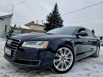 audi a8l d4 lift 2016r 3.0 tfsi, matrix, masaż, dociągi, raty/leasing bialystok skorupy • olx.pl