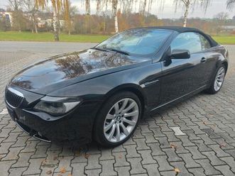 bmw 650 ci cabrio 4,8l v8, automatik, navi, leder