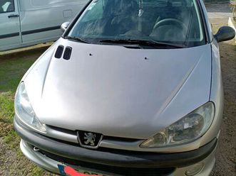 peugeot 206 1.400 gasolina maio/01