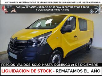 renault trafic mixto 6 plazas largo energy blue dci