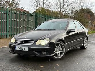2005 mercedes-benz c class c55 4dr auto saloon petrol automatic