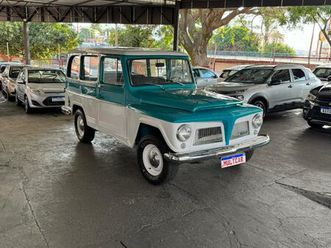 ford rural willys 2.6 90cv gasolina 2p manual