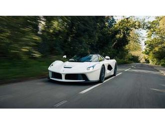2014 ferrari laferrari blanc automatique, 7+ vitesses con...
