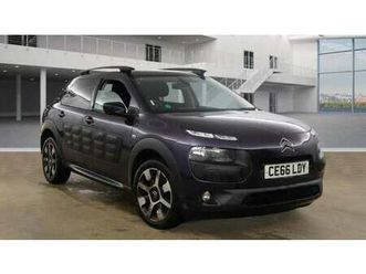 2017 citroen c4 cactus 1.2 puretech [82] flair 5dr etg hatchback petrol automatic